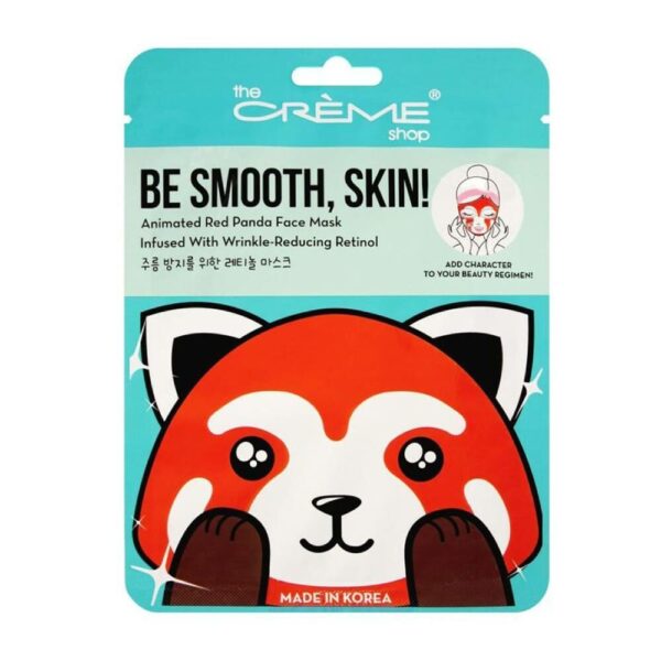 Μάσκα Προσώπου The Crème Shop Be Smooth, Skin! Red Panda (25 g) - S4513661