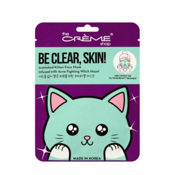 Μάσκα Προσώπου The Crème Shop Be Clear Kitten (25 g) - S4513666