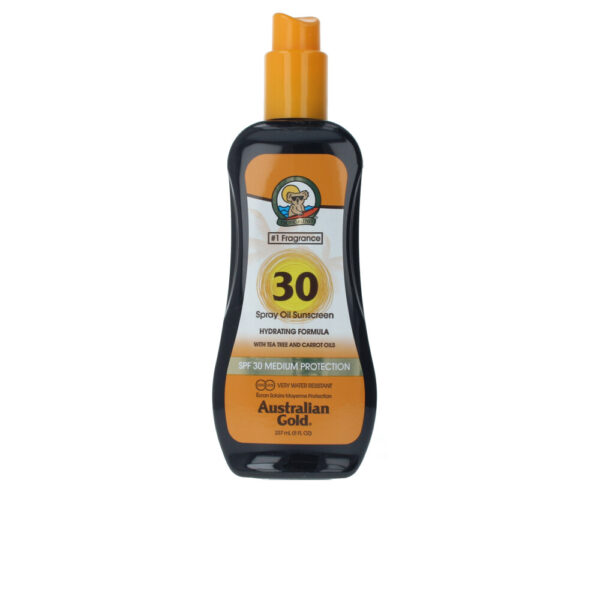 AUSTRALIAN GOLD SUNSCREEN SPF30 spray oil hydrating with carrot 237 ml - PARC-AH-054-01