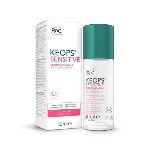 ROC Keops Deo Roll-On - Sensitive Skin 30 ml - PARC-R1-038-30