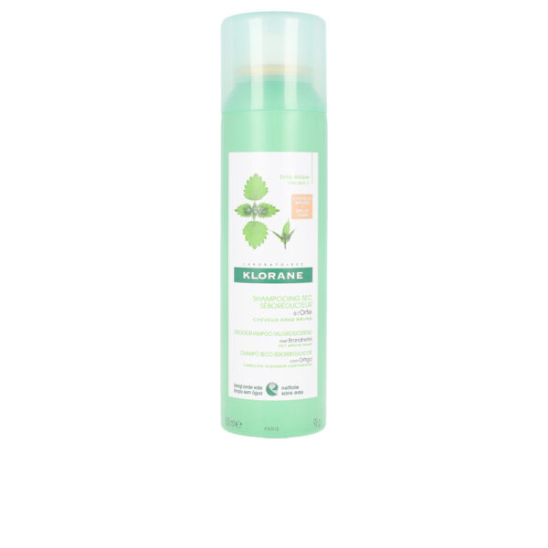 KLORANE DRY SHAMPOO with nettle oil control oily, dark hair 150 ml - PARS-KL-003-03