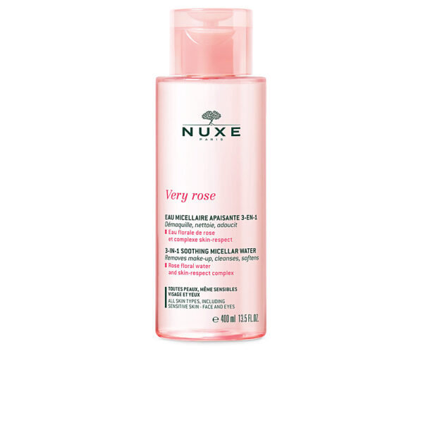 NUXE VERY ROSE 3 in 1 soothing micellar water 400 ml - PARC-NU-135-B3