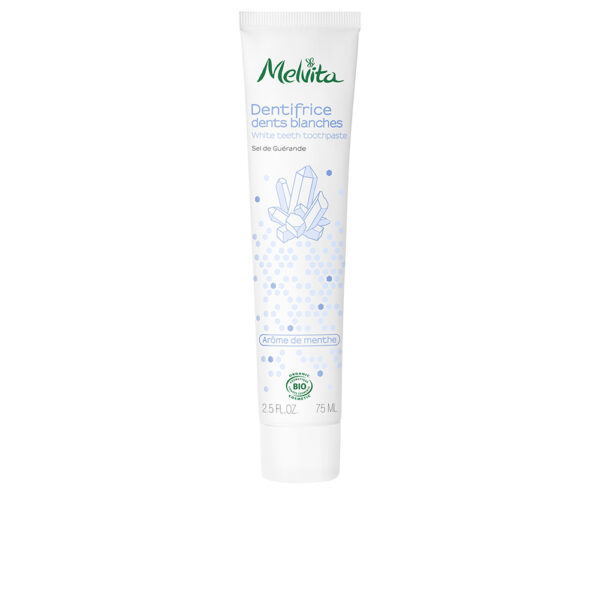 MELVITA DENTIFRICE dents blanches 75 ml - PARC-MT-135-75