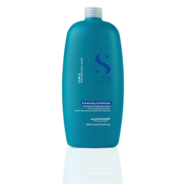 ALFAPARF SEMI DI LINO CURLS enhancing conditioner 1000 ml - NVA7111308