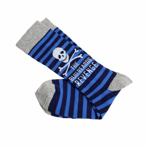 THE BLUEBEARDS REVENGE ACCESSORIES skull and crossbones socks 1 pair - NVA7001307