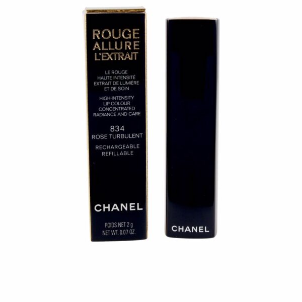 CHANEL ROUGE ALLURE L'EXTRAIT lipstick #rose turbulent-834 - PARC-CH-723-11