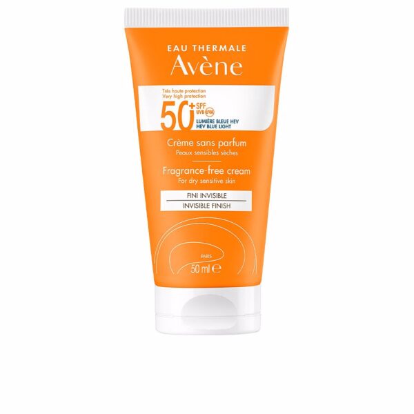 Avene High Protection Unscented Cream SPF50+For Dry Sensitive Skin 50 ml - PARC-AV-212-50