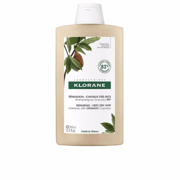 Klorane Repairing Shampoo with Organic Cupuacu Butter for Very Dry Hair, 400ml - PARS-KL-129-B3