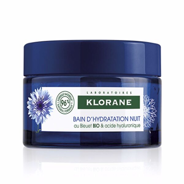 Klorane Bain D'hydratation Nuit Κρέμα Προσώπου Νυκτός για Ενυδάτωση με Υαλουρονικό Οξύ 50ml - PARS-KL-191-50