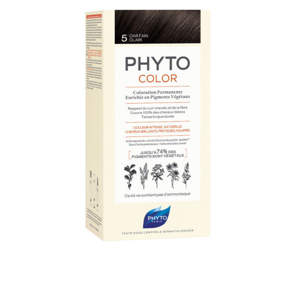 PHYTO COLOR coloration permanent #5-light brown 3 u - PARS-P3-079-05