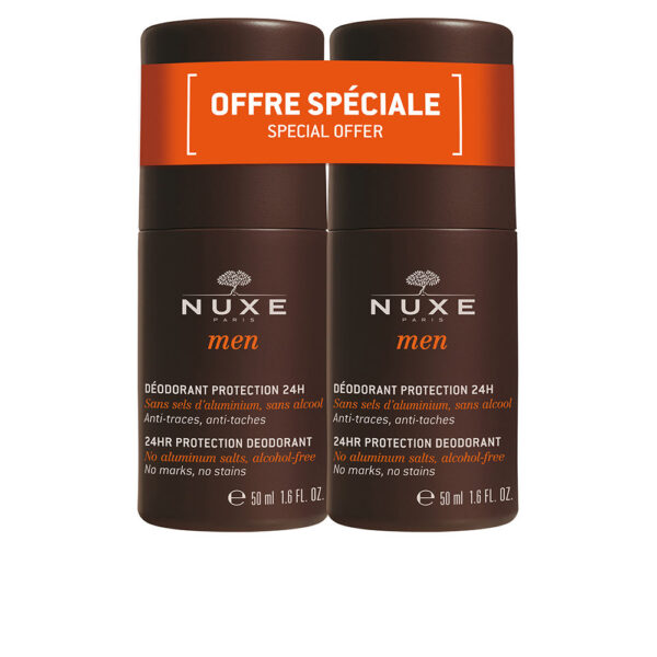 NUXE NUXE MEN DÉODORANT PROTECTION 24H ROLL-ON set 2 pcs - PARC-NU-186-02