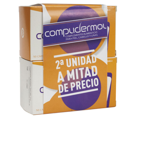 COMPLIDERMOL COMPLIDERMOL para piel, cabello y uñas 50 cápsulas - NVA2040403