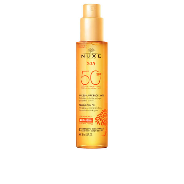 Nuxe Tanning Sun Oil SPF50 150 ml - PARC-NU-249-B6