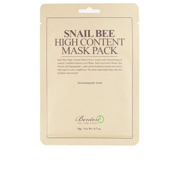 BENTON SNAIL BEE HIGH CONTENT mask 20 ml - NVA6991690