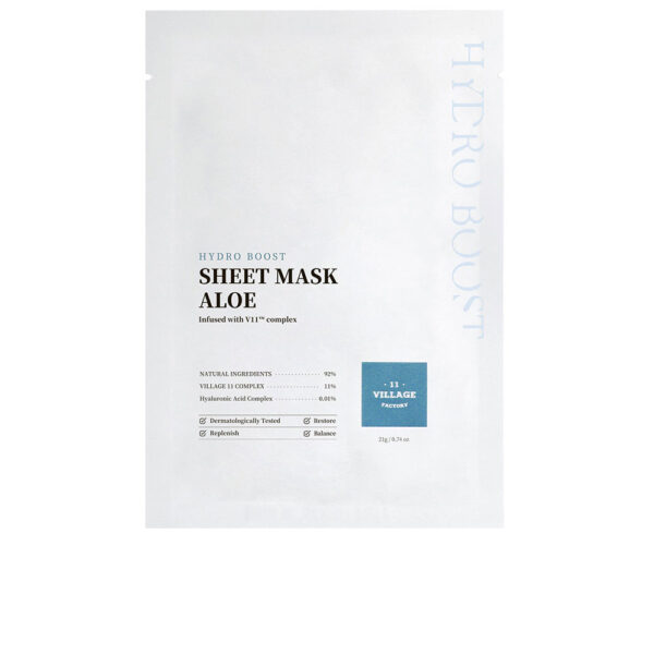 VILLAGE 11 HYDRO BOOST sheet mask aloe 21 gr - NVA3754488