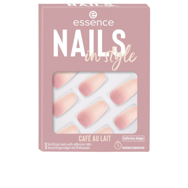 ESSENCE NAILS IN STYLE artificial nails #16-café au lait 12 u - NVA9422200