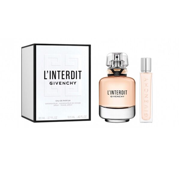 Givenchy L'Interdit Giftset Edp Spray 80ml/Edp 12,5ml set x 92,5 ml - PARR-XL-040-14