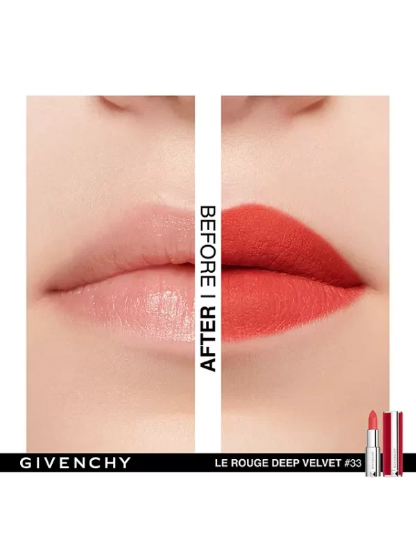 Givenchy Le Rouge Deep Velvet Lipstick#33 Orange Sable 3.4 g - PARC-GV-151-29