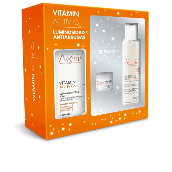 AVENE VITAMIN ACTIV CG SERUM + MICELLAR + CREAM CASE 3 pcs - NVA9395342