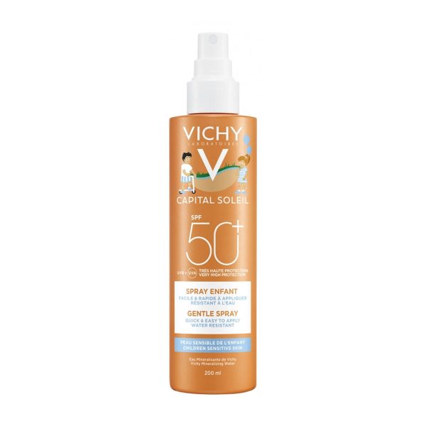 VICHY IDÉAL SOLEIL spray douceur enfants SPF50 200 ml - NVA5654586