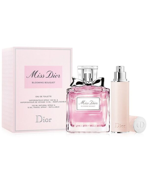 Dior Miss Dior Blooming Bouquet Giftset Edt Spray 100ml/ Edt Spray 10ml Refillable set x 110 ml - PARQ-0R-040-09