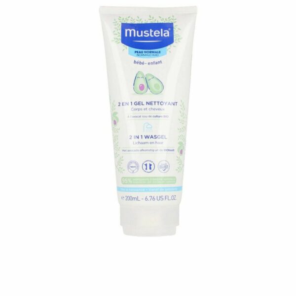 Mustela 2-In-1 Cleansing Gel 200 ml - PARC-MU-065-01