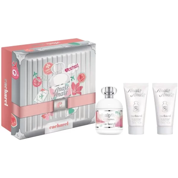 Cacharel Anais Anais L'Original Giftset Edt Spray 100ml/2x Body Lotion 50ml set x 200 ml - PARP-C2-040-05