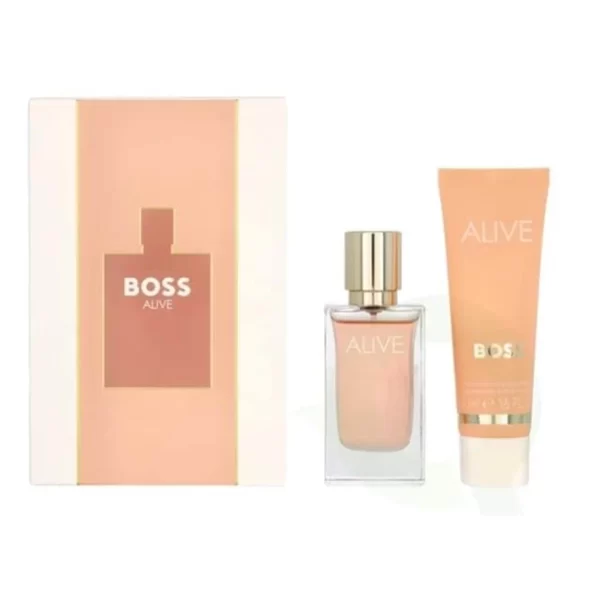 Hugo Boss Alive Giftset Edp Spray 30ml/Body Lotion 50ml set x 80 ml - PARO-QB-040-14