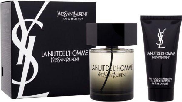 Yves Saint Laurent La Nuit de L'Homme M Set - EdT 100 ml + sh/gel 50 ml - PARQ-YP-040-14