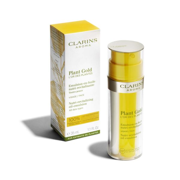 Clarins Plant Gold Nutri-Revitalizing Oil-Emulsion All Skin Types 35 ml - PARC-CL-955-01