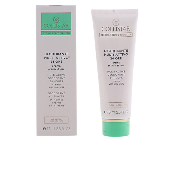 COLLISTAR PERFECT BODY deodorant 24h cream rice milk 75 ml - PARC-CO-038-75