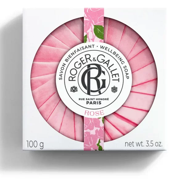 ROGER & GALLET ROSE scented soap 100 gr - PARU-WV-175-02