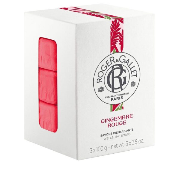 Roger & Gallet Gingembre Rouge Giftset Soap Bar - 3x100gr - PARU-W7-040-06