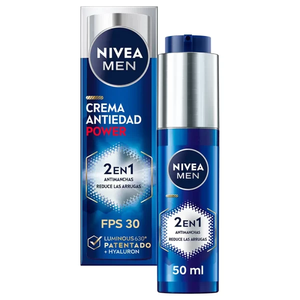 NIVEA MEN POWER anti-aging cream 2 in 1 SPF30 50 ml - NVA0025568