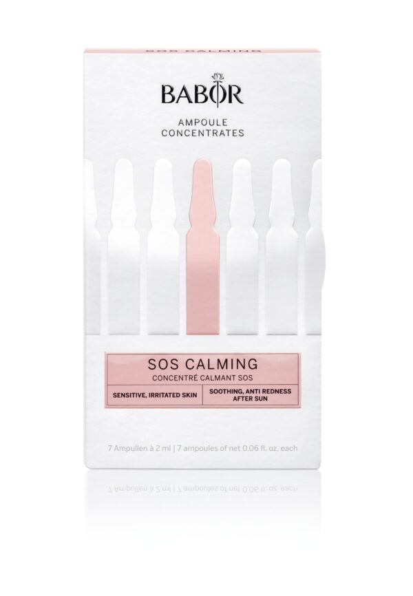 Babor SOS Calming Ampoule Concentrates 7x2ml/Sensitive & Irritated Skin set x 14 ml - PARC-2B-229-01