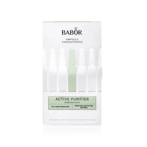 Babor Active Purifyier Ampoule Concentrates 7x2ml/For Oily & Acne-Prone Skin set x 14 ml - PARC-2B-232-01