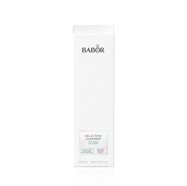 Babor Cleansing 2 in 1 Gel & Tonic Cleanser For Oily And Acne-Prone Skin 200 ml - PARC-2B-287-B5