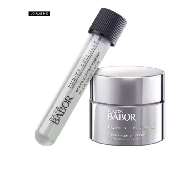 Babor Purity Cellular SOS De-Blemish Set Cream 50ml/Powder 9gr set x 59 ml - PARC-2B-130-01