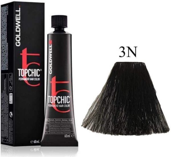 GOLDWELL TOPCHIC permanent hair color #3N 60 ml - NVA9000075