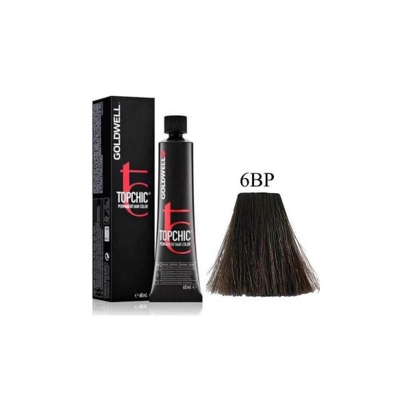 GOLDWELL TOPCHIC permanent hair color #6BP 60 ml - NVA9000815