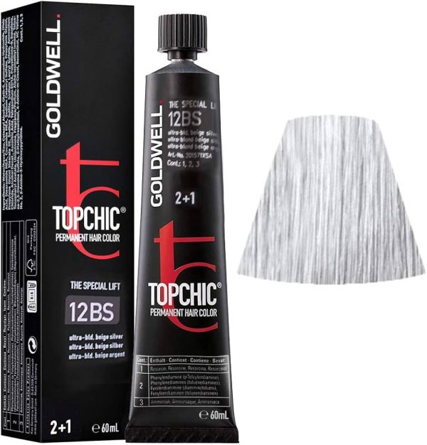 GOLDWELL TOPCHIC permanent hair color #12BS 60 ml - NVA9001218