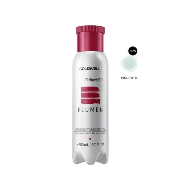 GOLDWELL ELUMEN long lasting hair color oxidant free #PlMint@10 200 ml - NVA9108894