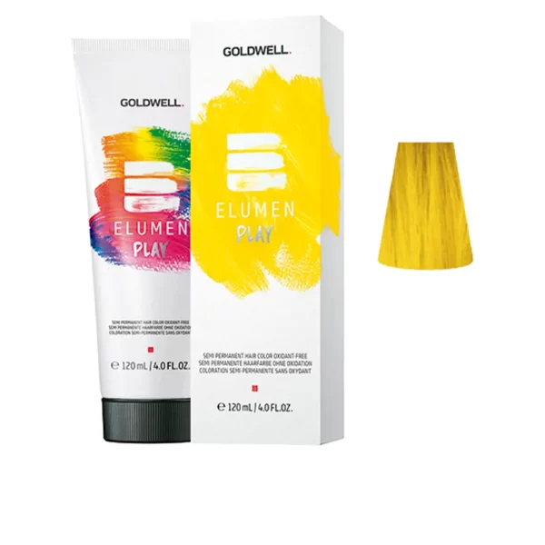 GOLDWELL ELUMEN PLAY semi permanent hair color oxidant-free #yellow 120 ml - NVA9109204