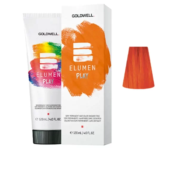 GOLDWELL ELUMEN PLAY semi permanent hair color oxidant-free #orange 120 ml - NVA9109211