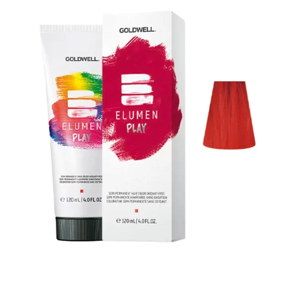 GOLDWELL ELUMEN PLAY semi permanent hair color oxidant-free #red 120 ml - NVA9109228