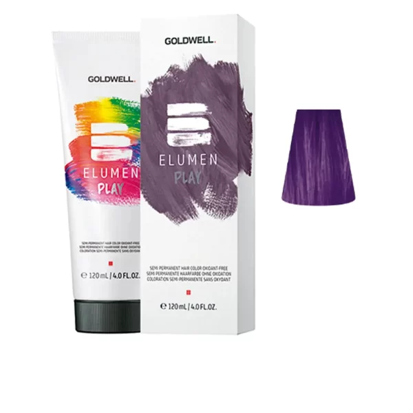 GOLDWELL ELUMEN PLAY semi permanent hair color oxidant-free #violet 120 ml - NVA9109235