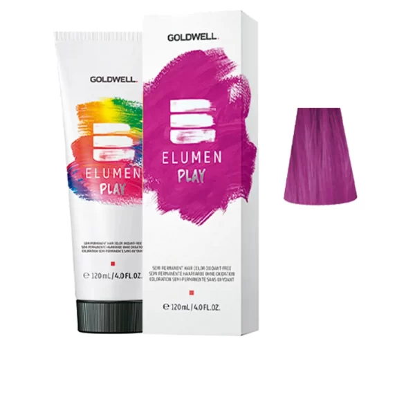 GOLDWELL ELUMEN PLAY semi permanent hair color oxidant-free #pink 120 ml - NVA9109242