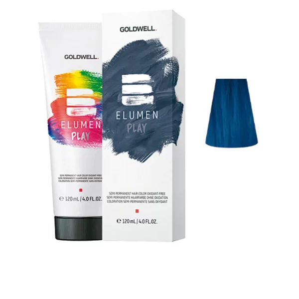 GOLDWELL ELUMEN PLAY semi permanent hair color oxidant-free #blue 120 ml - NVA9109259