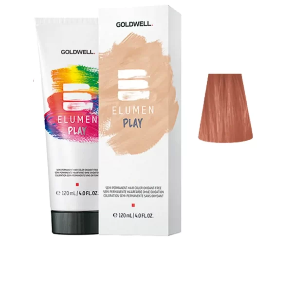 GOLDWELL ELUMEN PLAY semi permanent hair color oxidant-free #coral 120 ml - NVA9109303