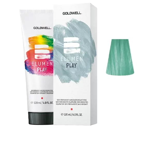 GOLDWELL ELUMEN PLAY semi permanent hair color oxidant-free #mint 120 ml - NVA9109310